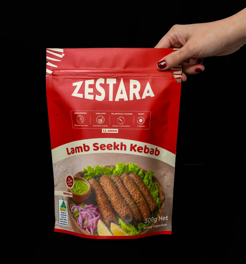 Lamb Seekh Kebab